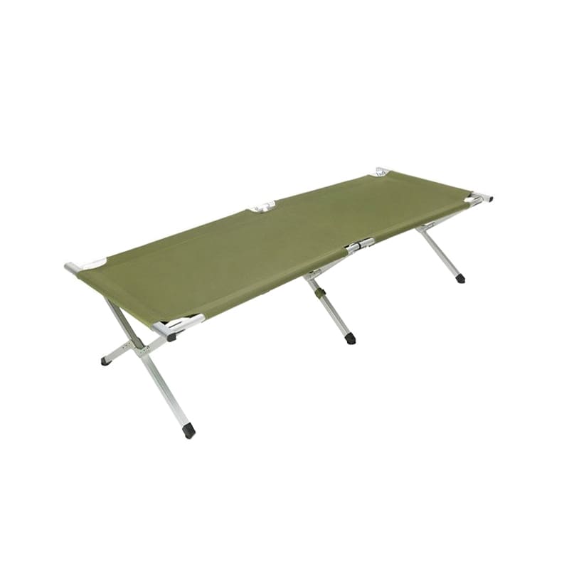 Kingray Green Steel Military Cot 02