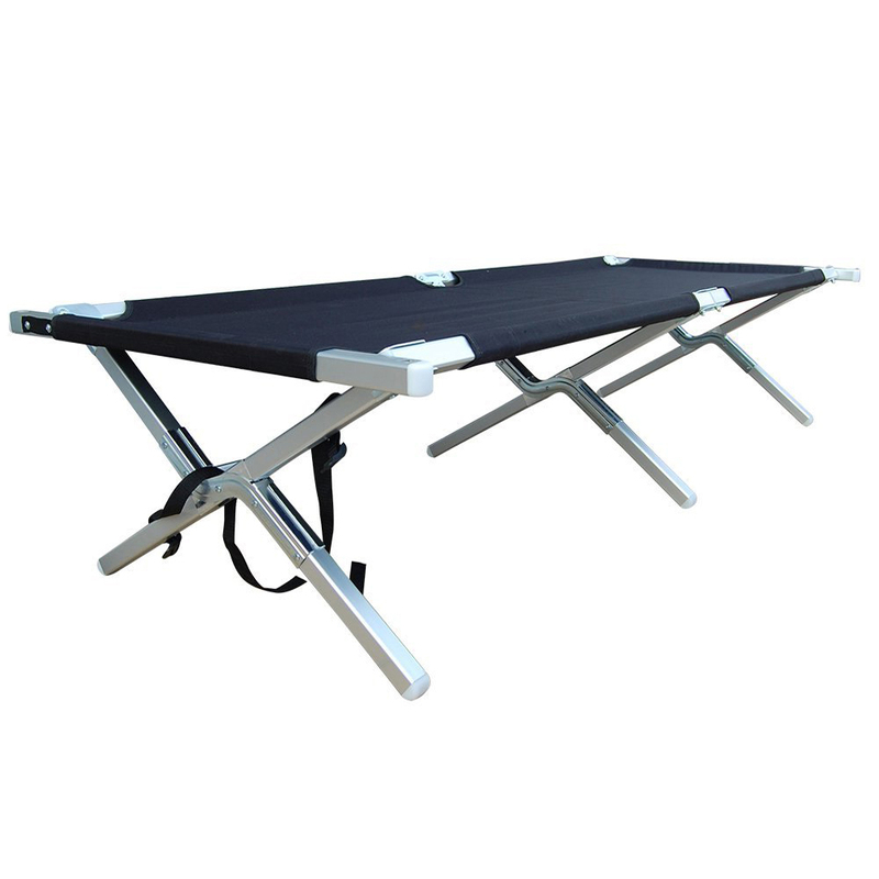 Kingray opvouwbaar militair bed met aluminium frame 03