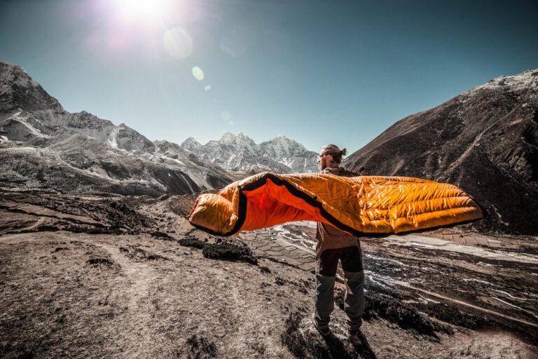 sleeping bag fill type